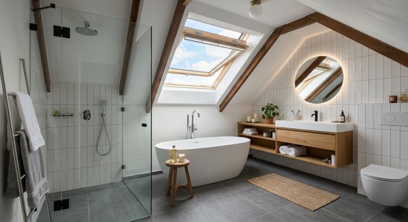 Attic Bathroom Remodeling in Millsboro, DE