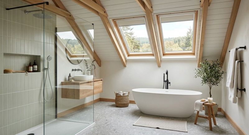 Attic Bathroom Remodeling in Millsboro, DE
