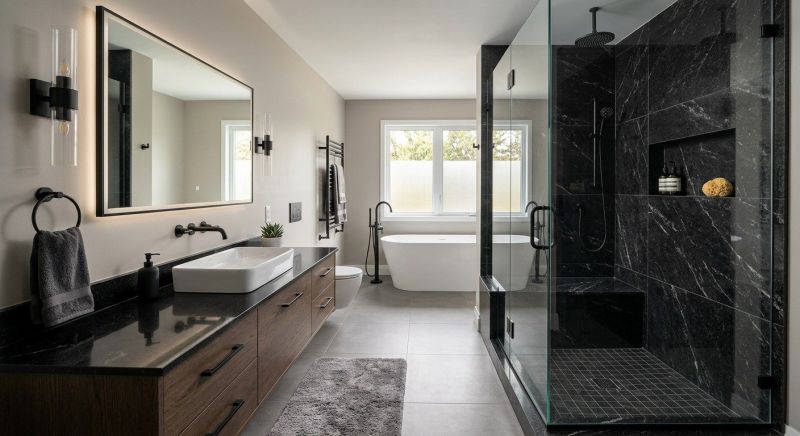 Granite Shower Installation in Millsboro, DE