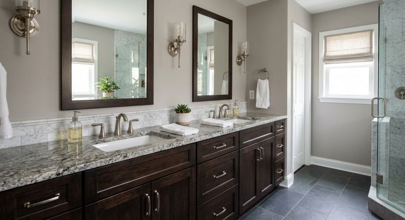 Granite Shower Installation in Millsboro, DE