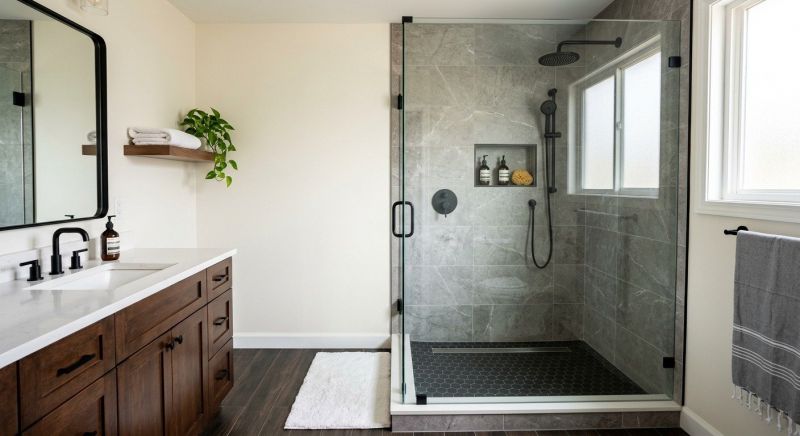 Tub To Shower Conversion in Ocean View, DE